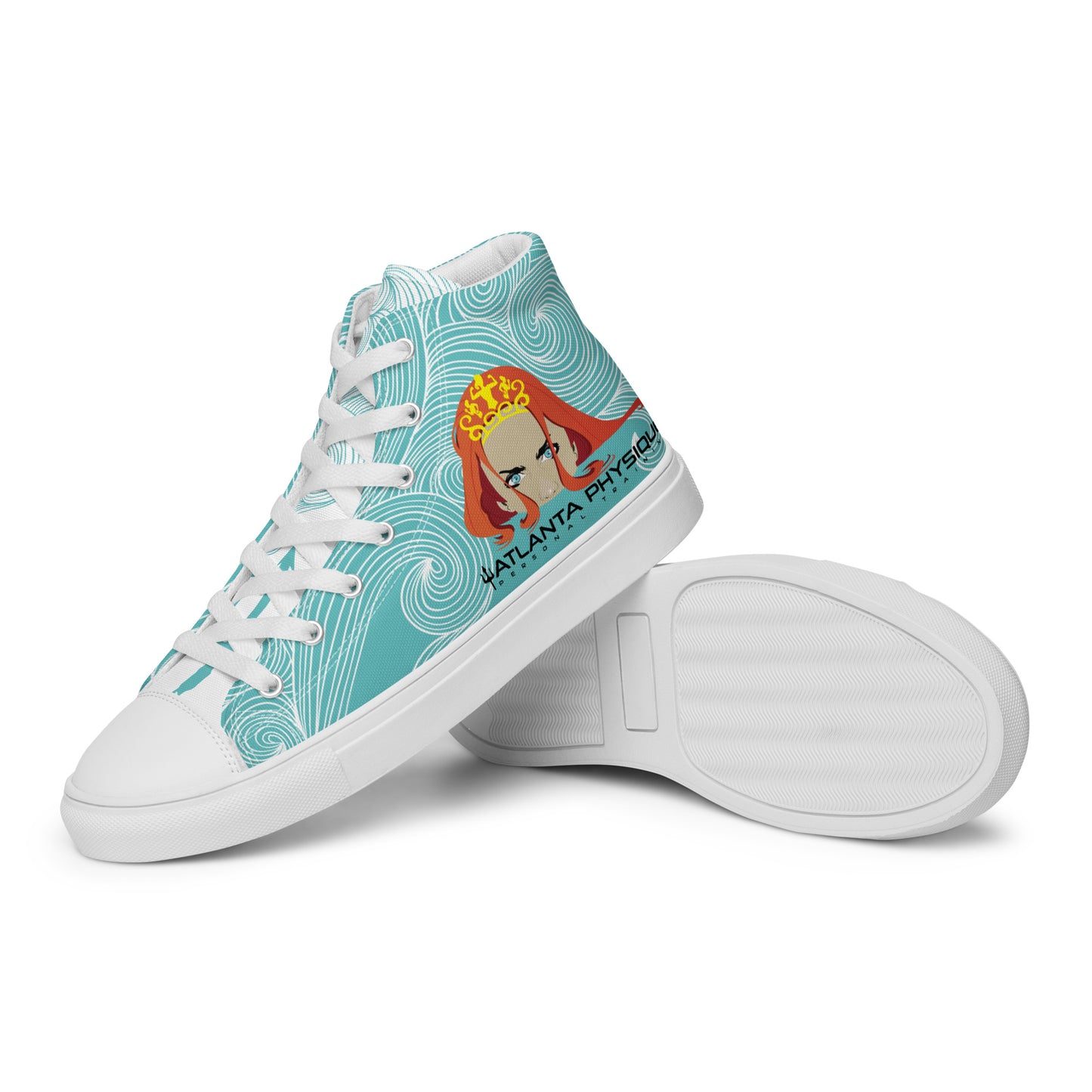 Atlanta Physique Customised Business Women's High Top Custom Sneakers