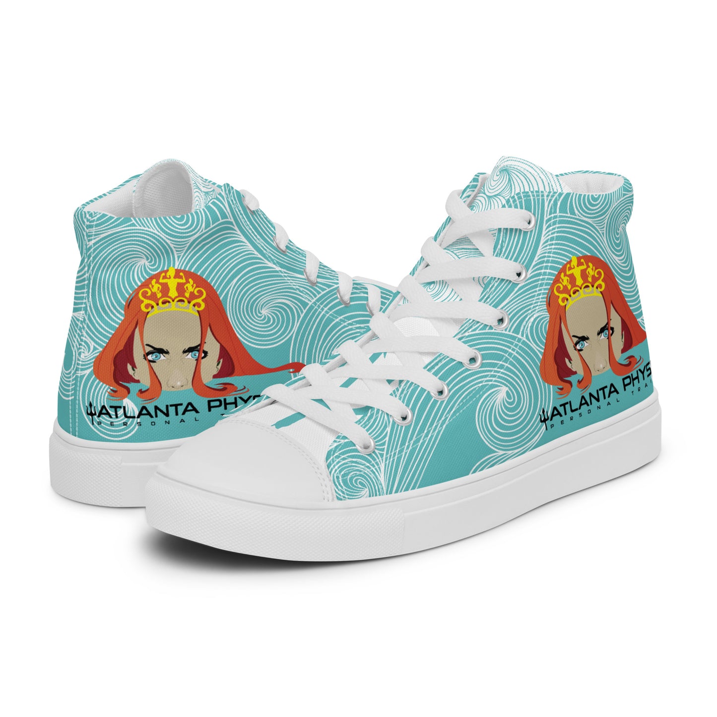 Atlanta Physique Customised Business Women's High Top Custom Sneakers