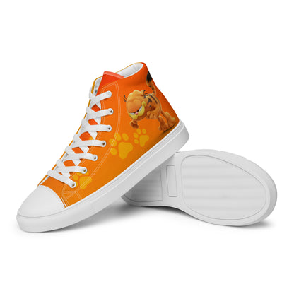 Garfield I hate Mondays Women's High Top Custom Sneakers