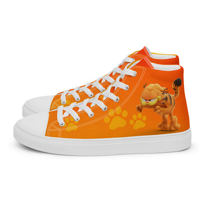 Garfield I hate Mondays Women's High Top Custom Sneakers