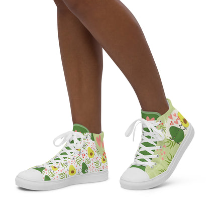 Avocuddles Women's High Top Custom Sneakers