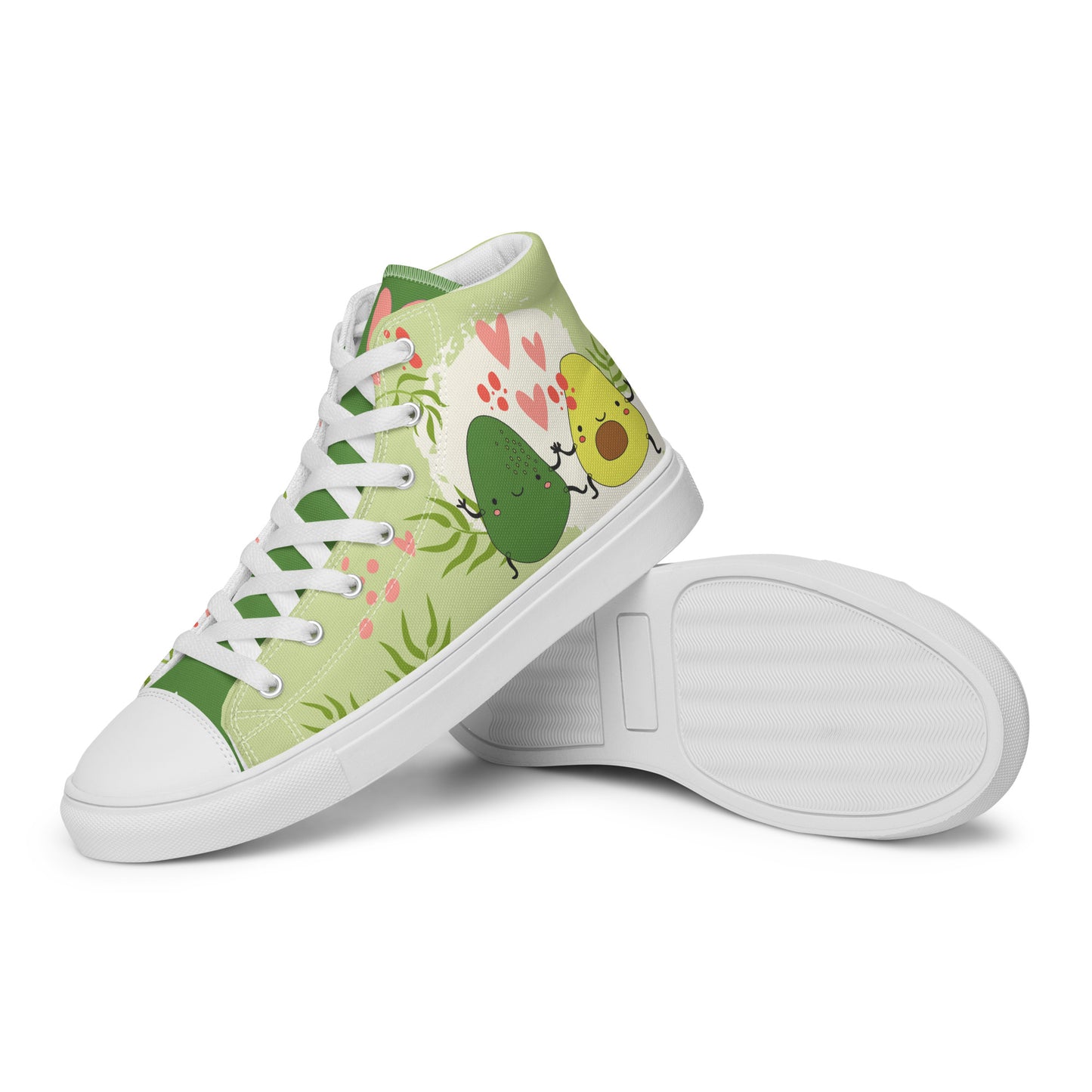 Avocuddles Women's High Top Custom Sneakers