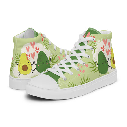 Avocuddles Women's High Top Custom Sneakers