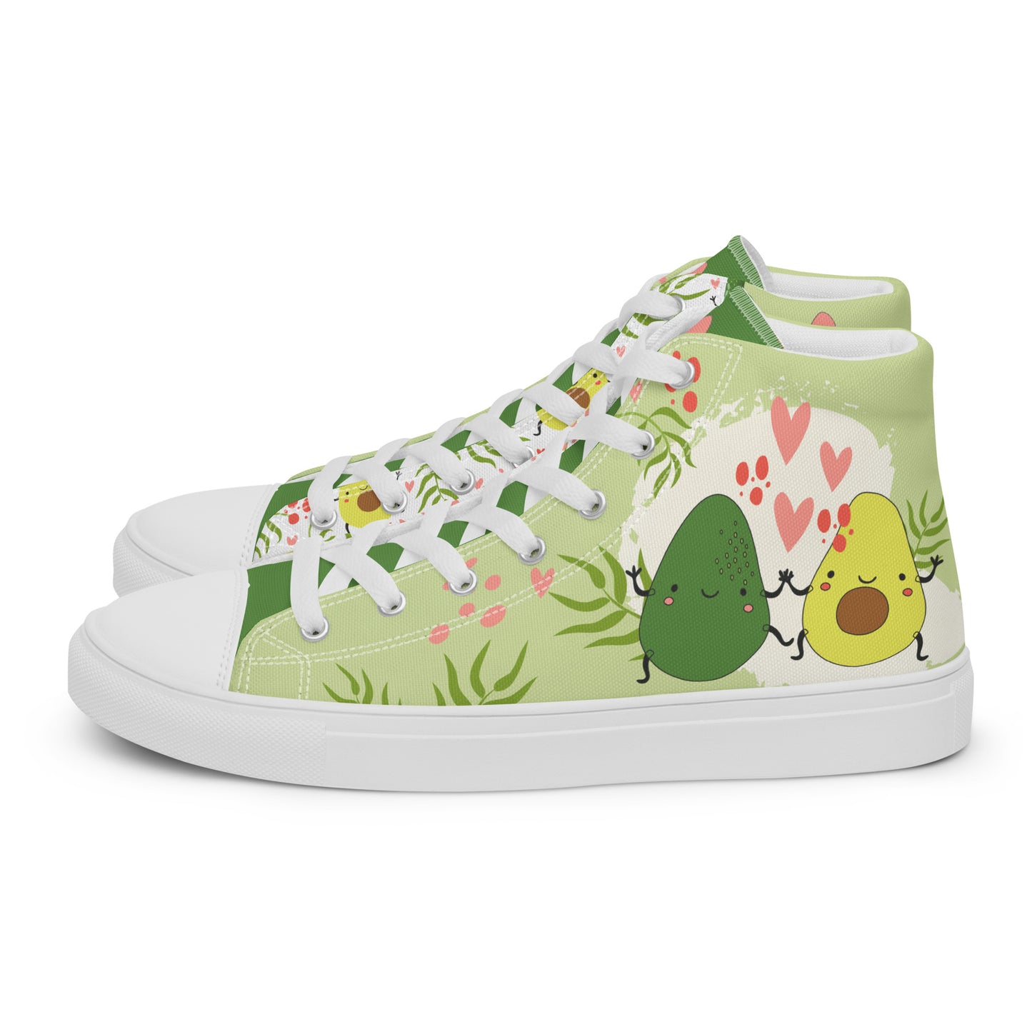 Avocuddles Women's High Top Custom Sneakers