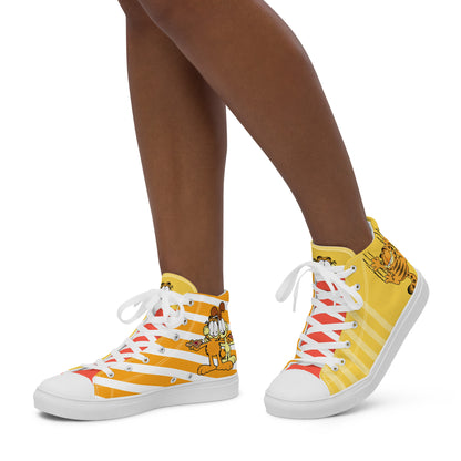 Garfield Women's High Top Custom Sneakers