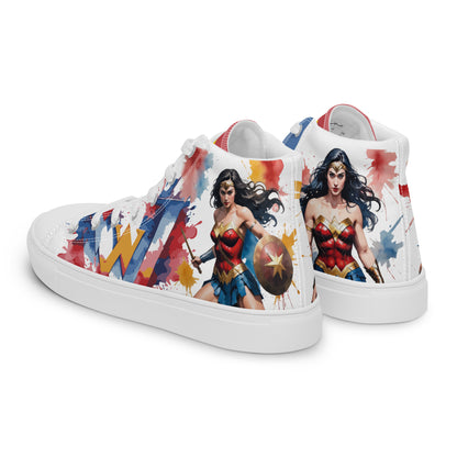 Wonder Woman Women's High Top Custom Sneakers