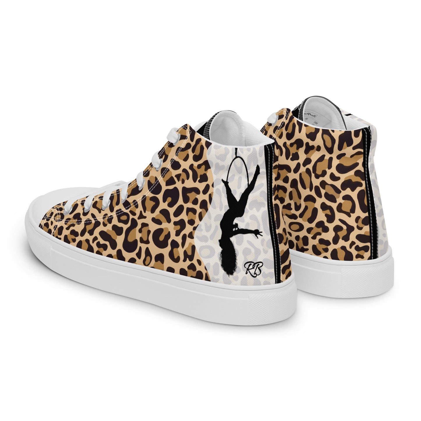 Animal Pattern Customised Business Women's High Top Custom Sneakers