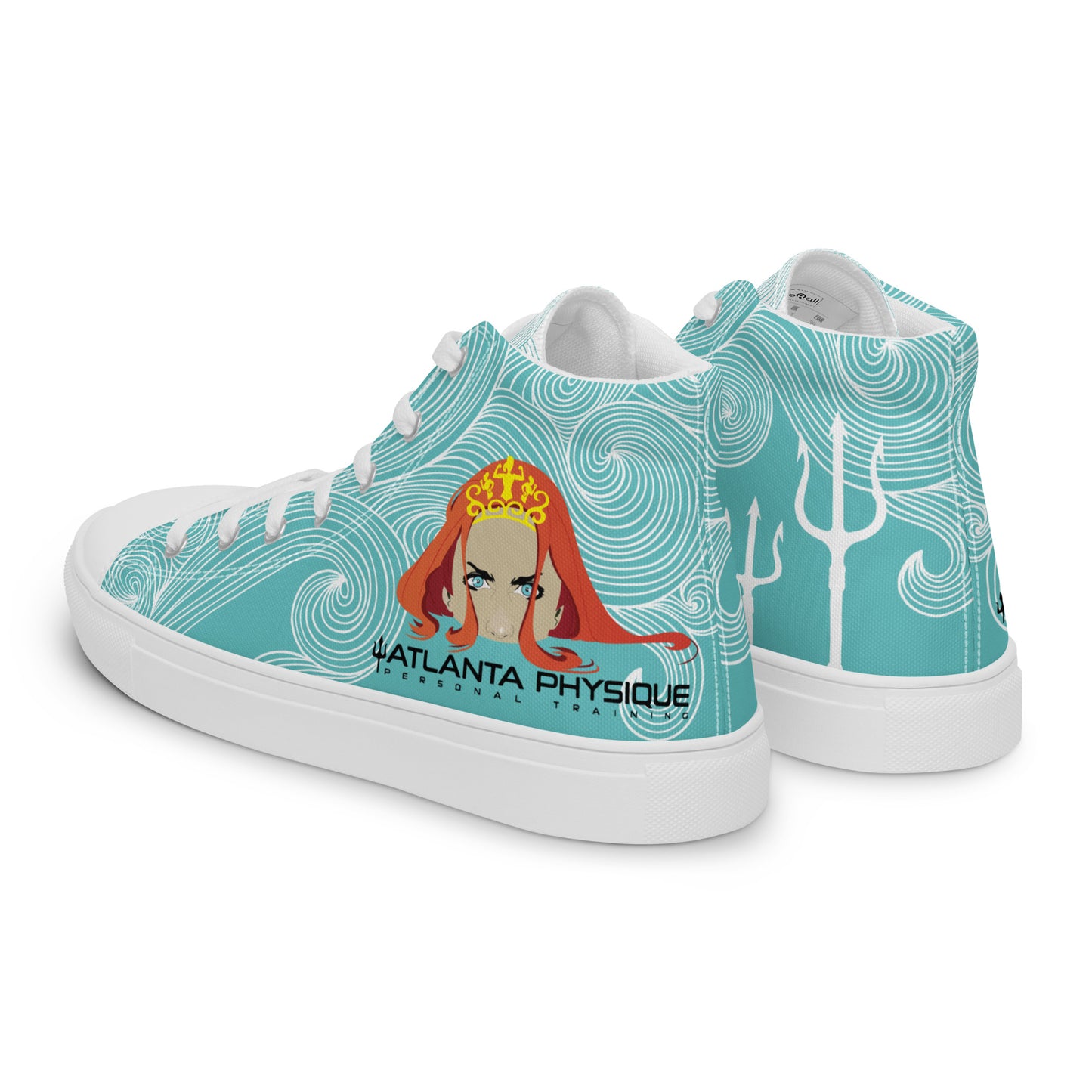 Atlanta Physique Customised Business Women's High Top Custom Sneakers