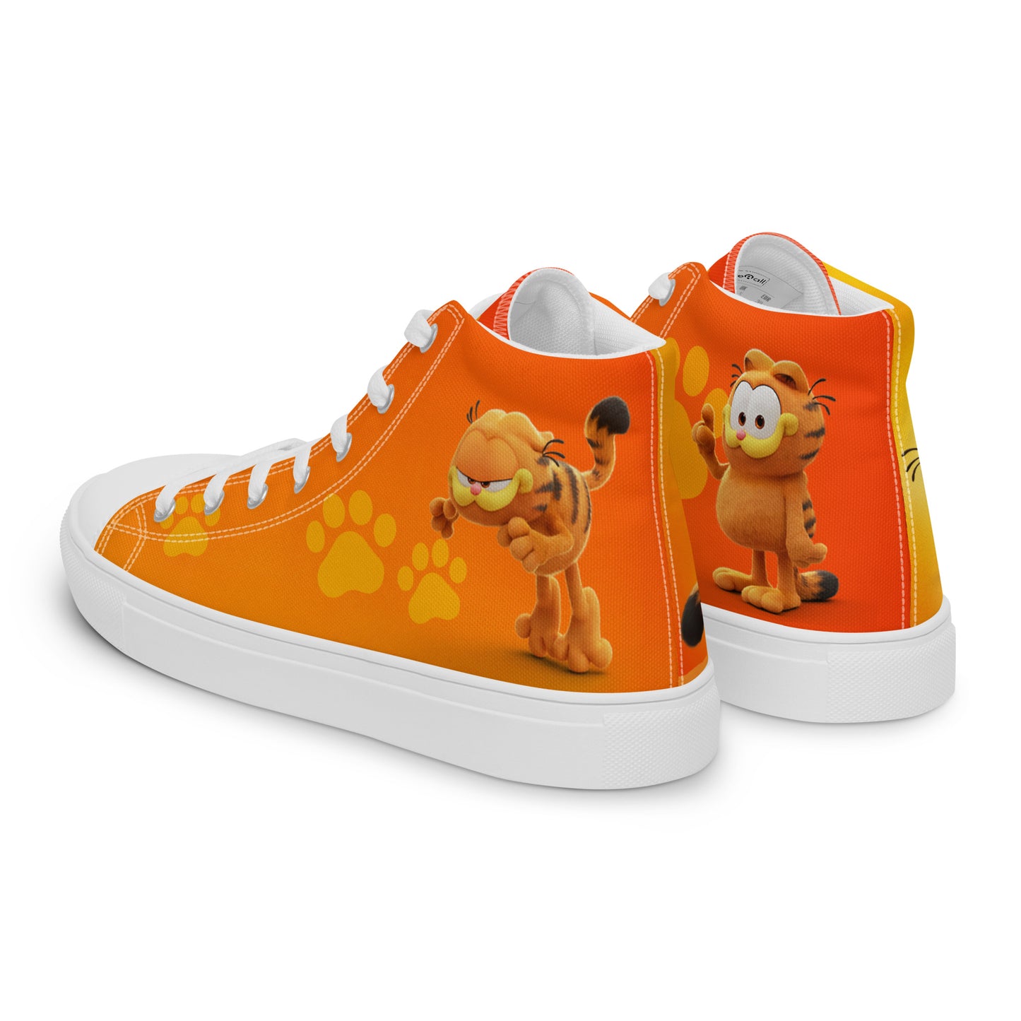 Garfield I hate Mondays Women's High Top Custom Sneakers