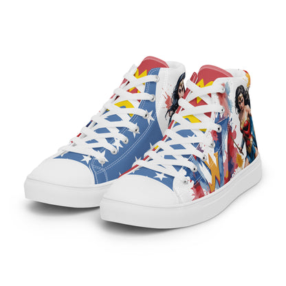 Wonder Woman Women's High Top Custom Sneakers