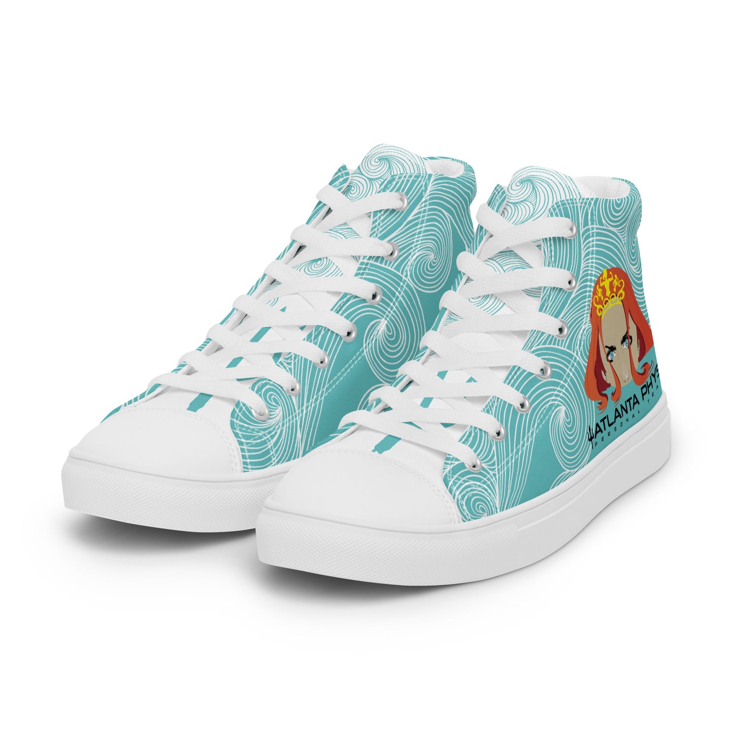 Atlanta Physique Customised Business Women's High Top Custom Sneakers