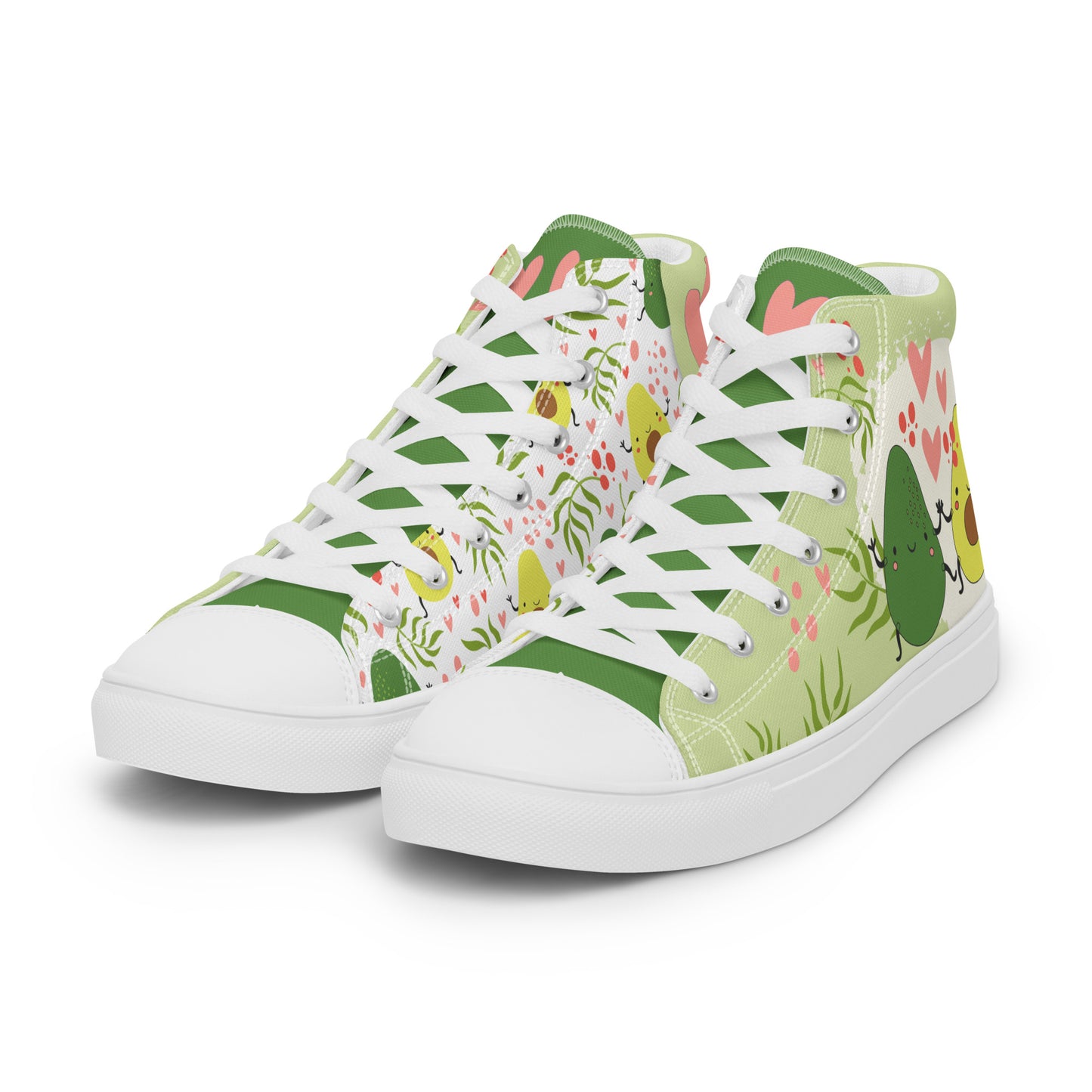 Avocuddles Women's High Top Custom Sneakers