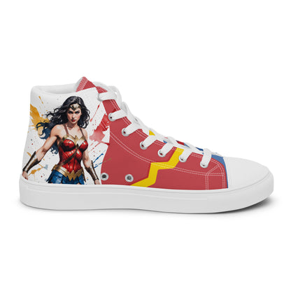 Wonder Woman Women's High Top Custom Sneakers