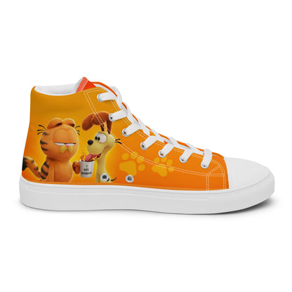 Garfield I hate Mondays Women's High Top Custom Sneakers