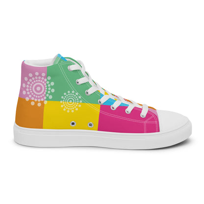 I am cool Woman's High Top Custom Sneakers