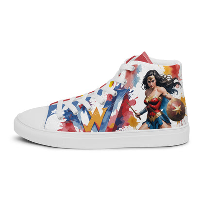 Wonder Woman Women's High Top Custom Sneakers