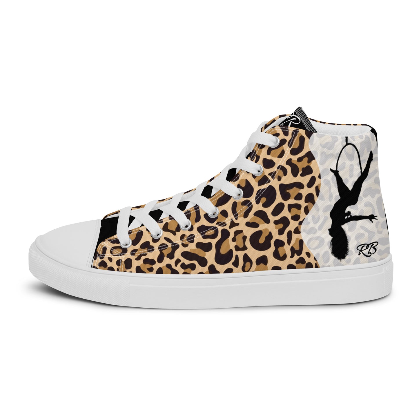 Animal Pattern Customised Business Women's High Top Custom Sneakers