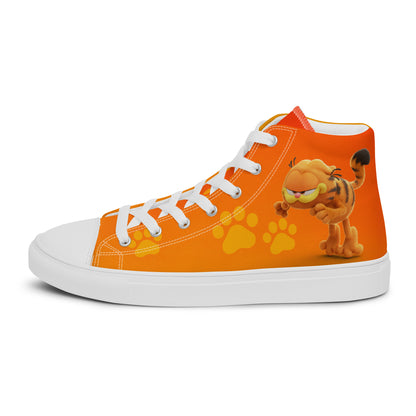 Garfield I hate Mondays Women's High Top Custom Sneakers