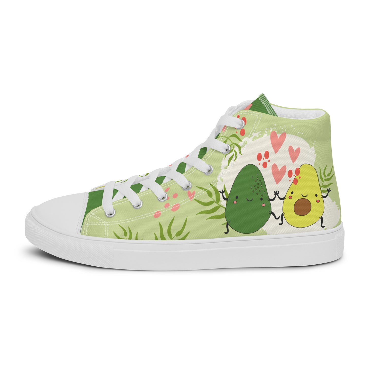 Avocuddles Women's High Top Custom Sneakers