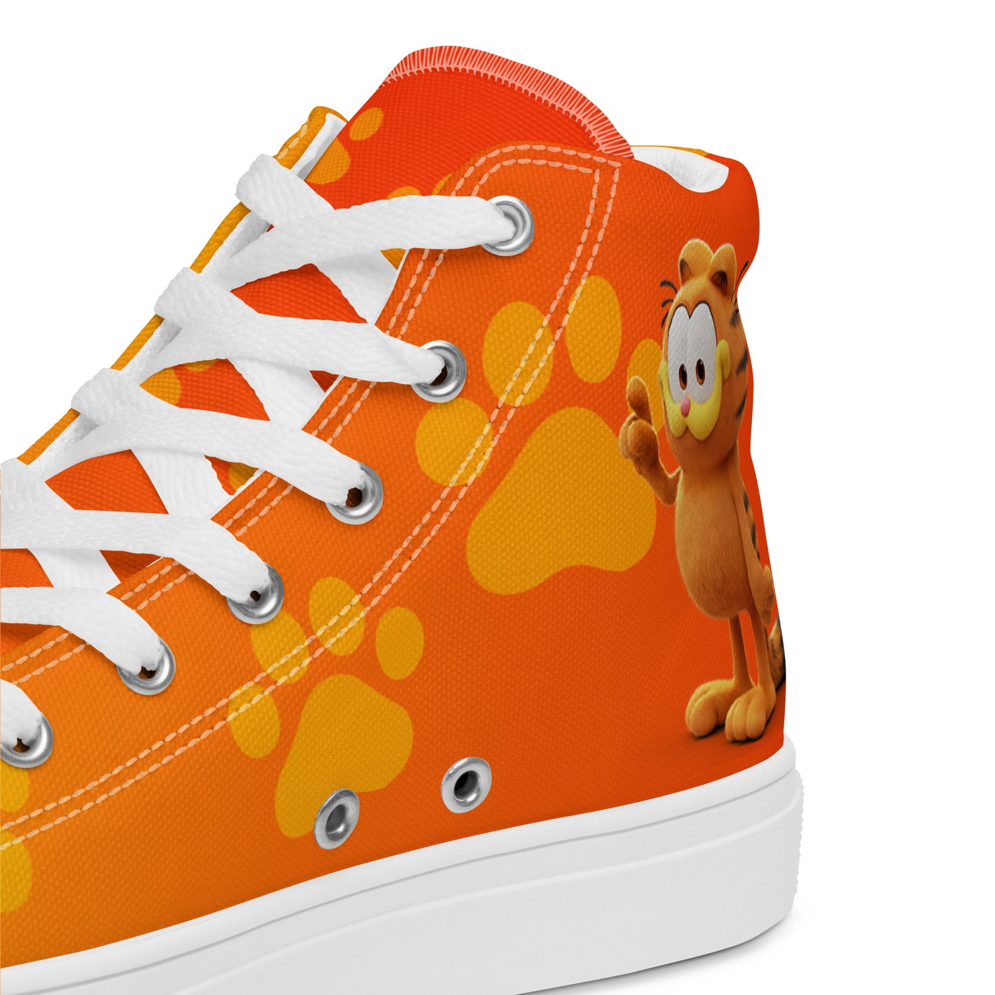 Garfield I hate Mondays Women's High Top Custom Sneakers