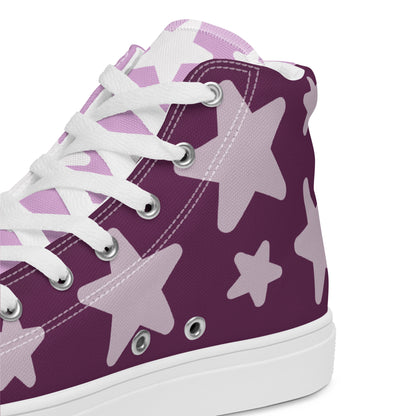 Cutie Pig Women's High Top Custom Sneakers