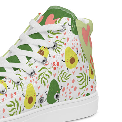 Avocuddles Women's High Top Custom Sneakers