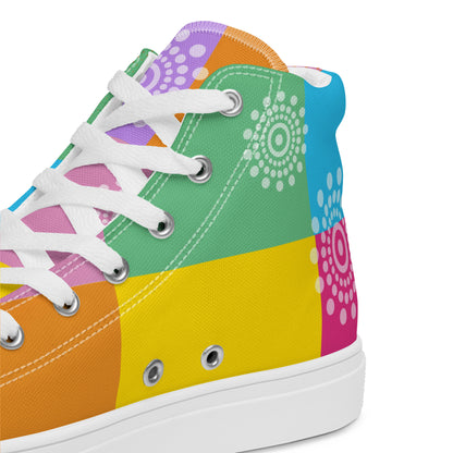 I am cool Woman's High Top Custom Sneakers