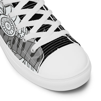 Music Lover Women's High Top Custom Sneakers