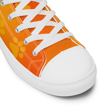 Garfield I hate Mondays Women's High Top Custom Sneakers