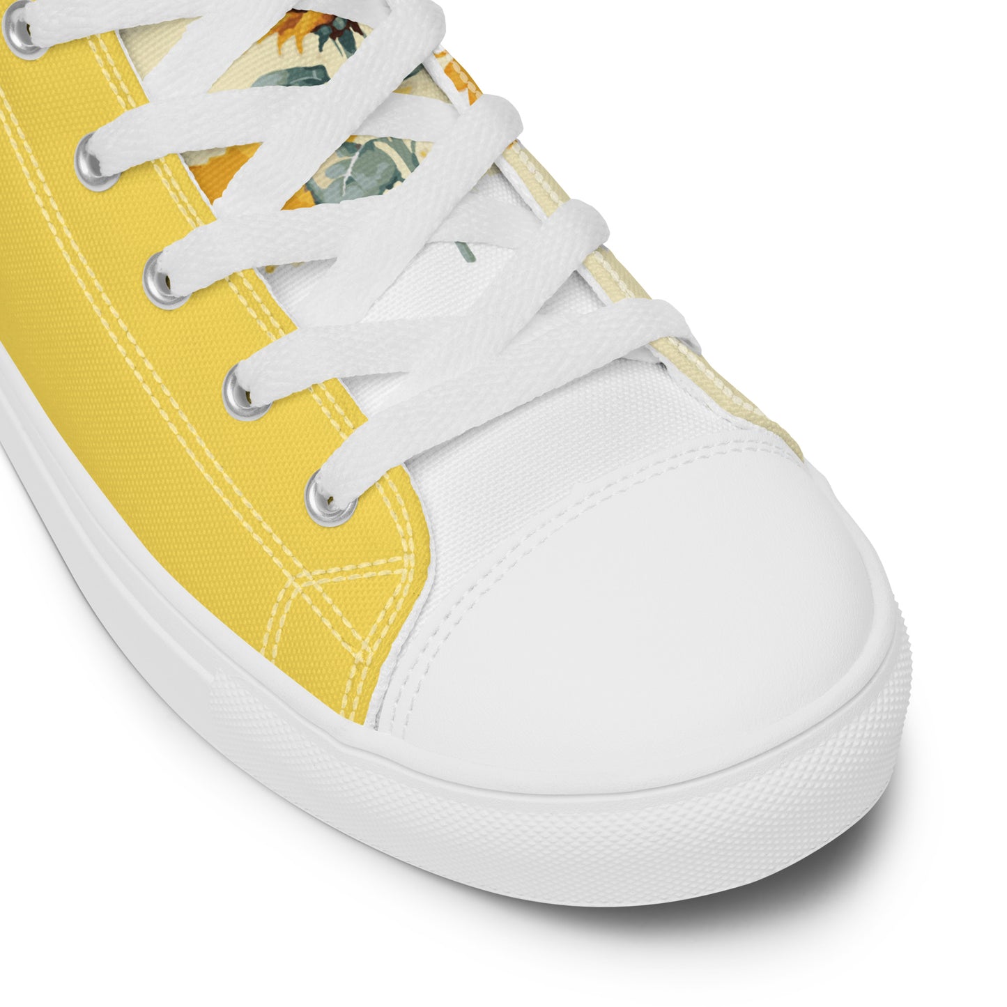 Sunflowers Women's High Top Custom Sneakers