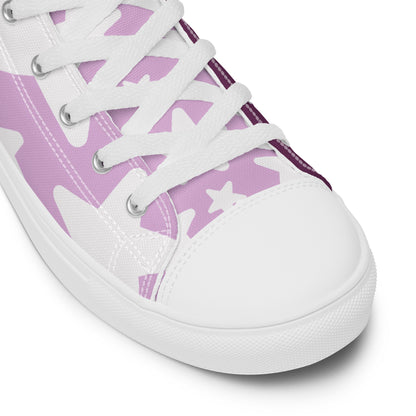 Cutie Pig Women's High Top Custom Sneakers