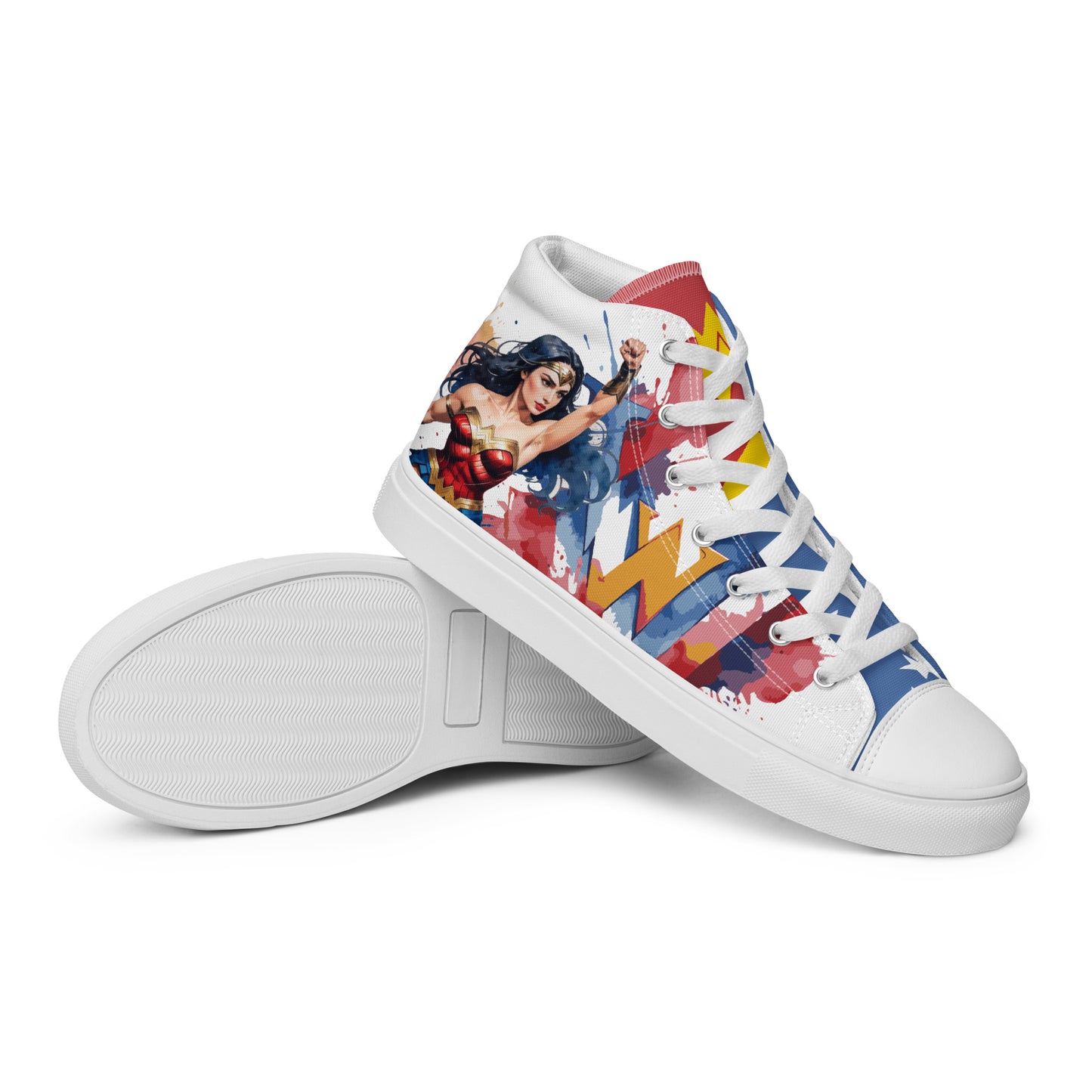 Wonder Woman Women's High Top Custom Sneakers