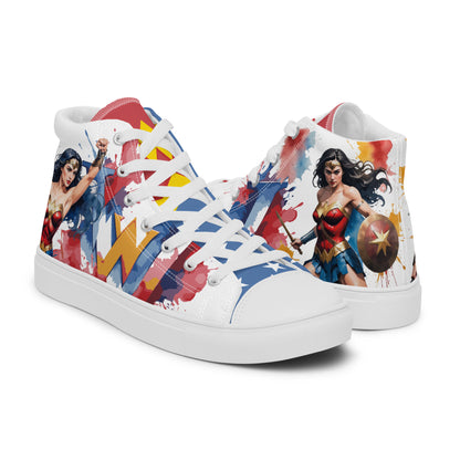 Wonder Woman Women's High Top Custom Sneakers