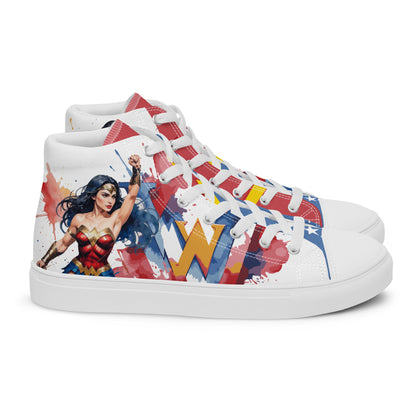 Wonder Woman Women's High Top Custom Sneakers