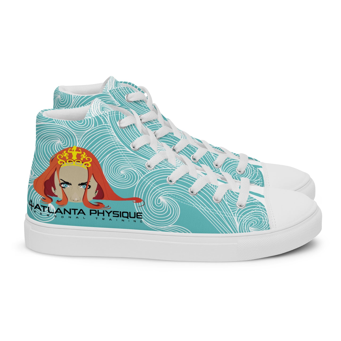 Atlanta Physique Customised Business Women's High Top Custom Sneakers