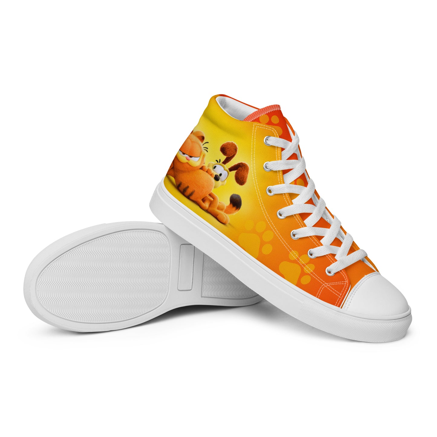 Garfield I hate Mondays Women's High Top Custom Sneakers