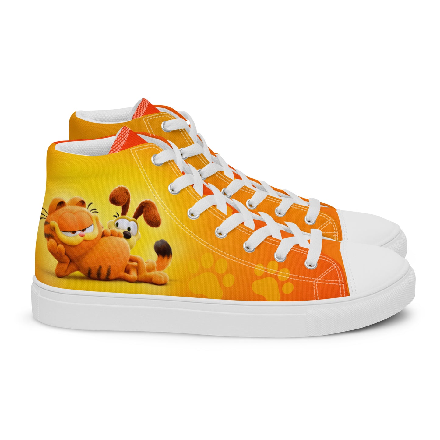 Garfield I hate Mondays Women's High Top Custom Sneakers