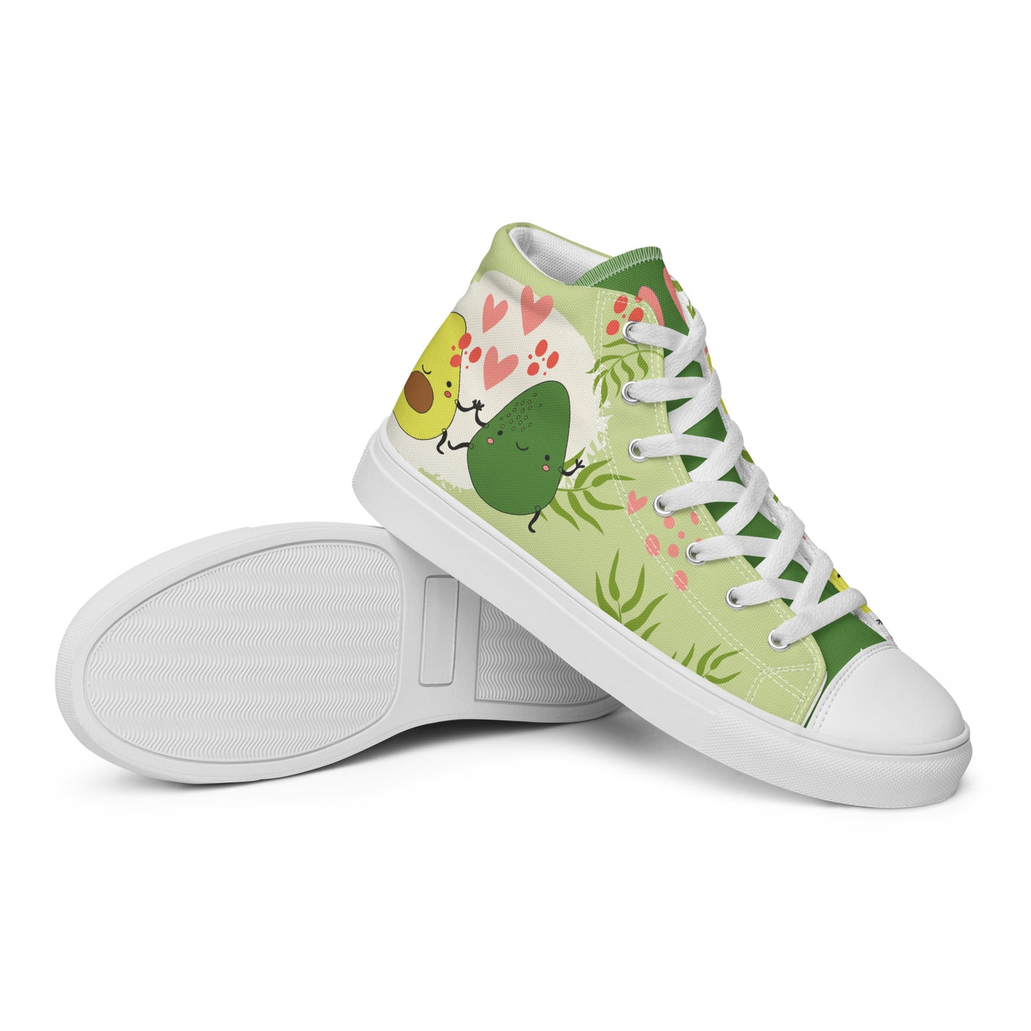 Avocuddles Women's High Top Custom Sneakers