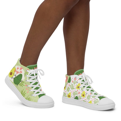 Avocuddles Women's High Top Custom Sneakers