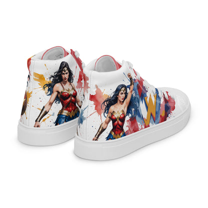 Wonder Woman Women's High Top Custom Sneakers