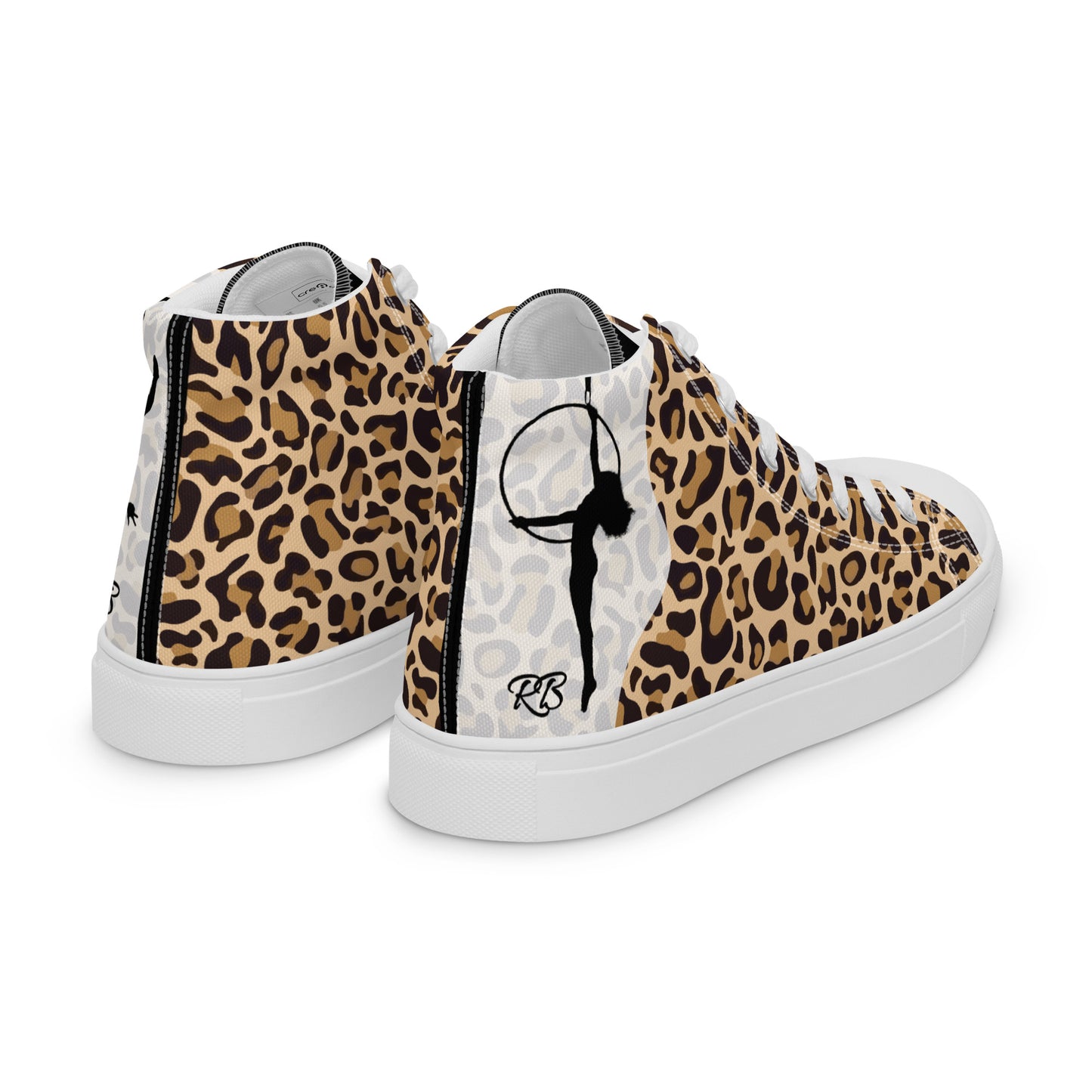 Animal Pattern Customised Business Women's High Top Custom Sneakers