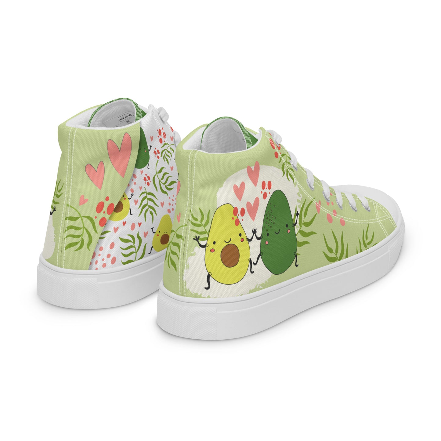 Avocuddles Women's High Top Custom Sneakers