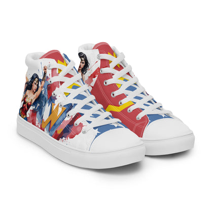 Wonder Woman Women's High Top Custom Sneakers