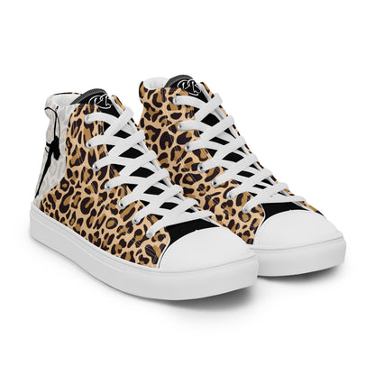 Animal Pattern Customised Business Women's High Top Custom Sneakers