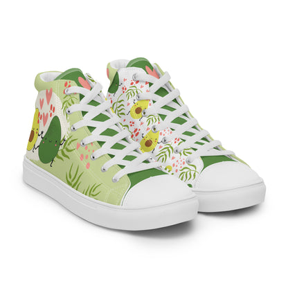 Avocuddles Women's High Top Custom Sneakers