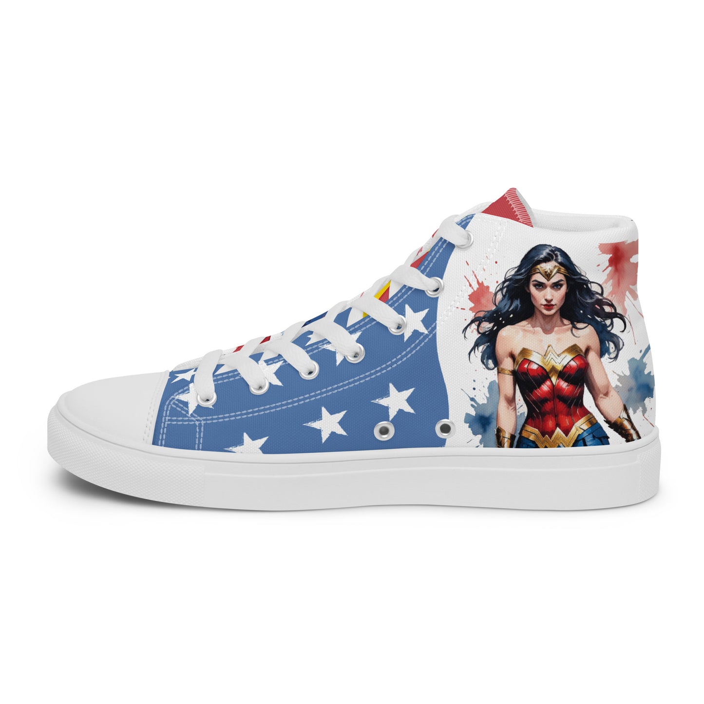 Wonder Woman Women's High Top Custom Sneakers