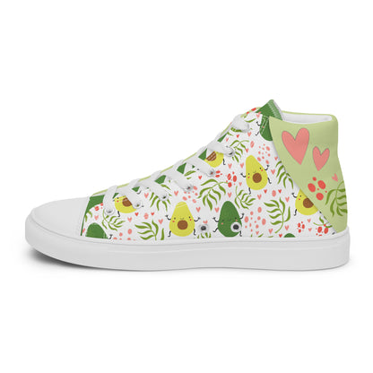 Avocuddles Women's High Top Custom Sneakers