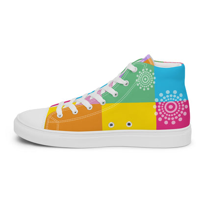 I am cool Woman's High Top Custom Sneakers