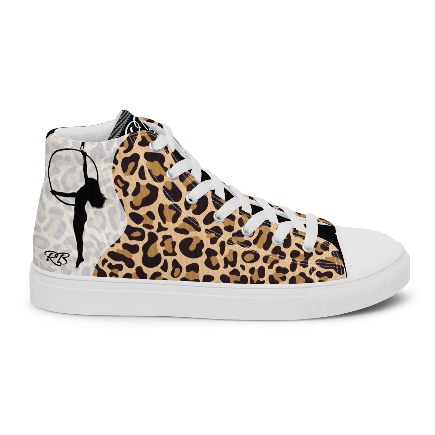 Animal Pattern Customised Business Women's High Top Custom Sneakers