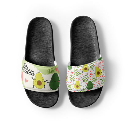 Cute Avocado-Themed Women's Slides